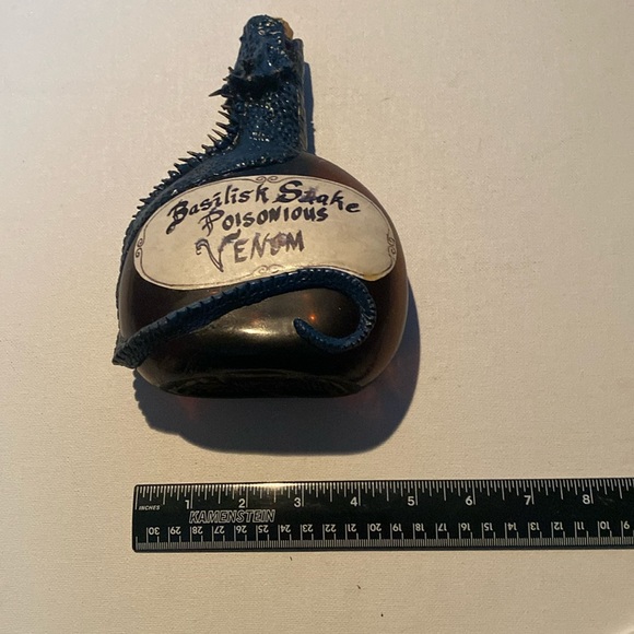 Vintage Basilisk Snake Poisonous Venom bottle - Picture 2 of 6